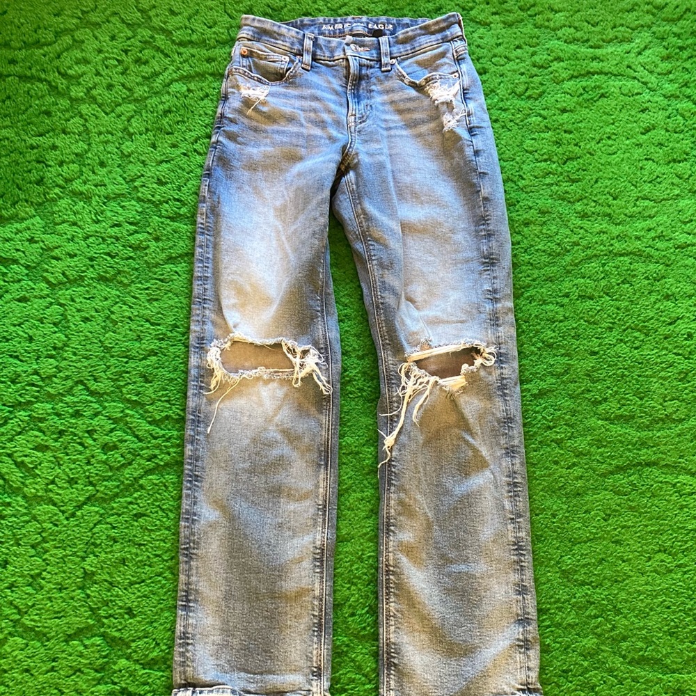 American Eagle Outfitters curvy straight Jeans